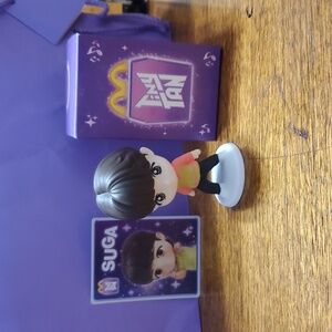 McDonalds x TinyTAN SUGA Collectible Figurine - Multicolor